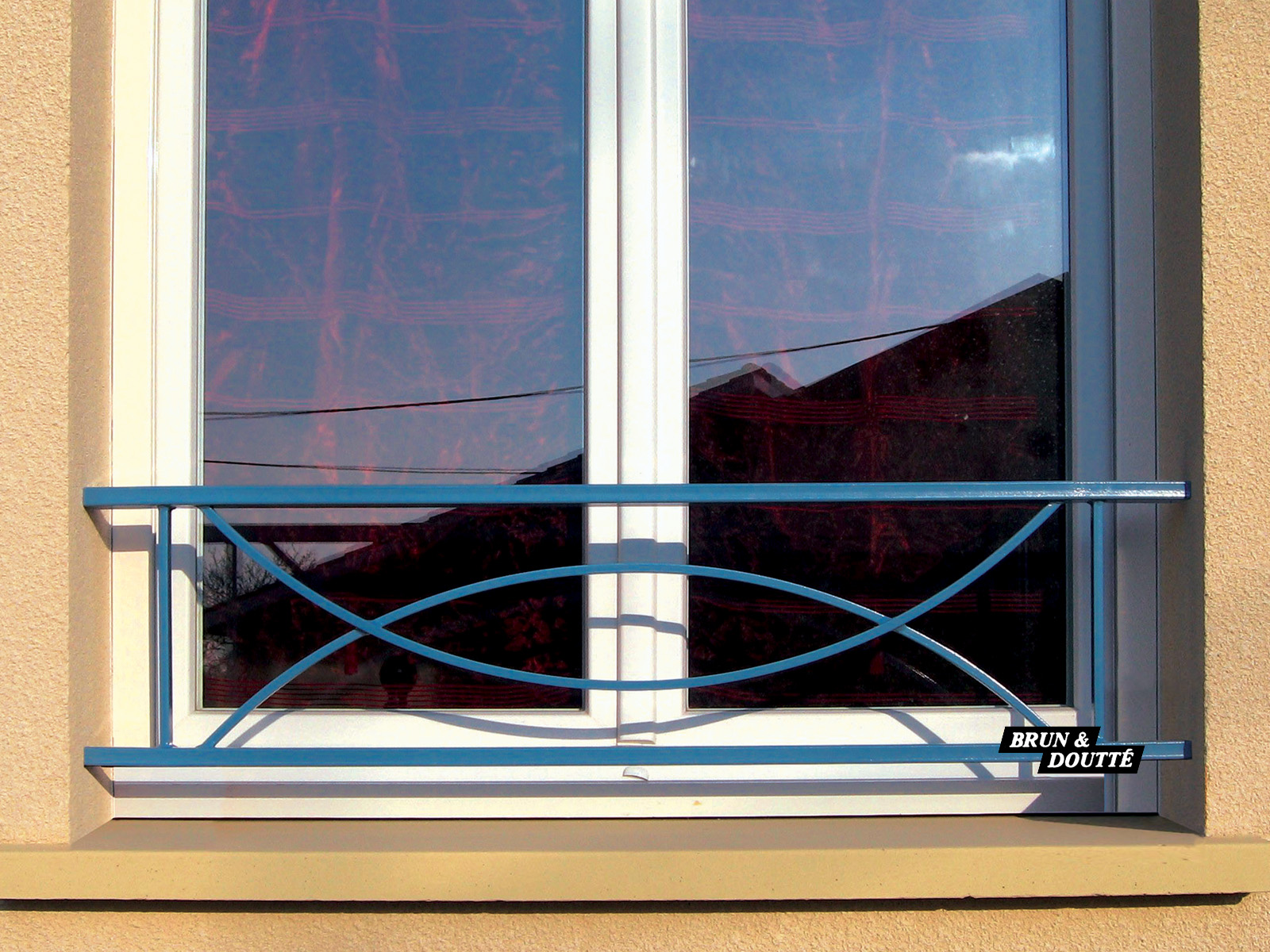 PACIFIC barre d'appui de fenêtre acier - Brun & Doutté