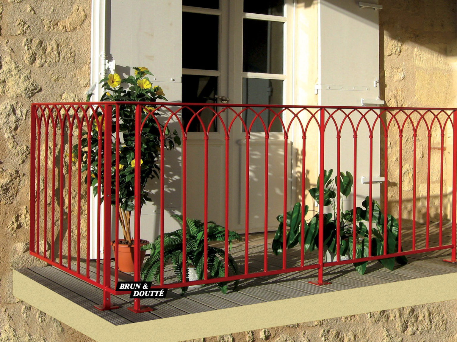 BARCELONE garde-corps acier - Brun & Doutté