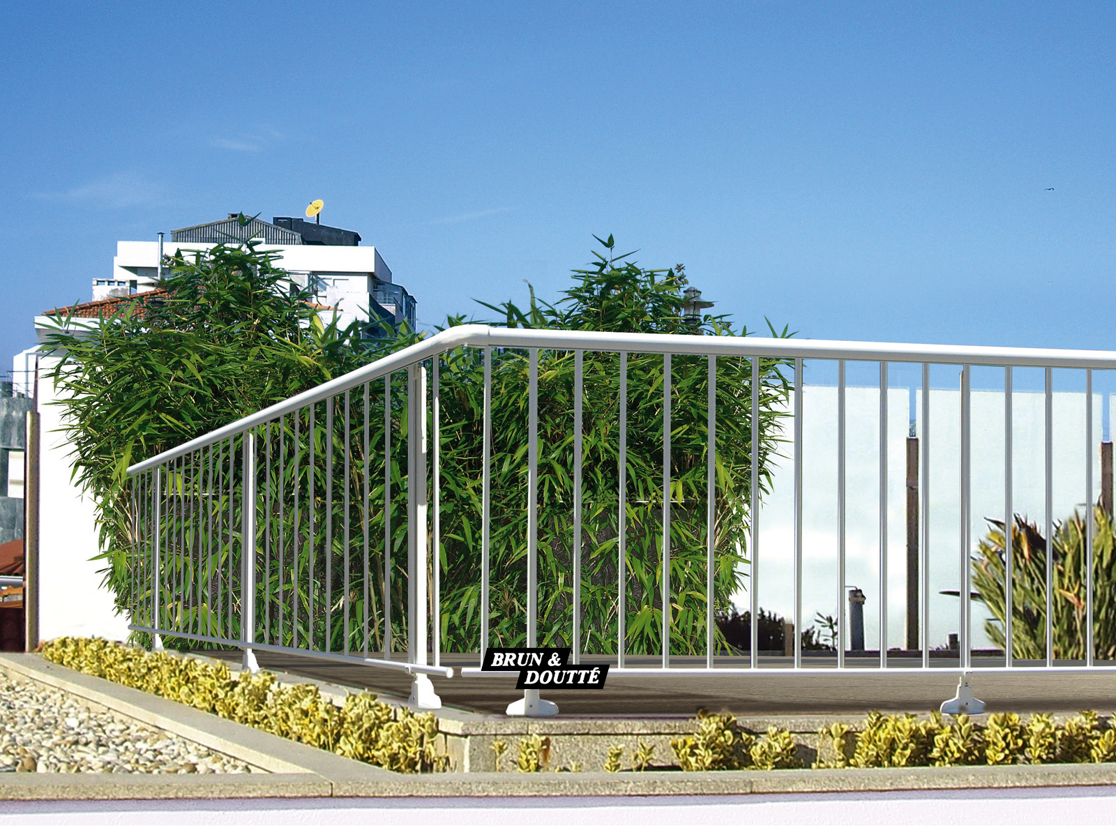 Portillon pour garde-corps Inox à câbles