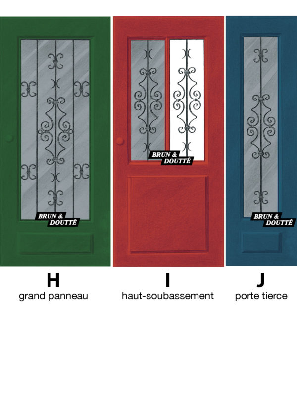 ROMAINE grilles de portes