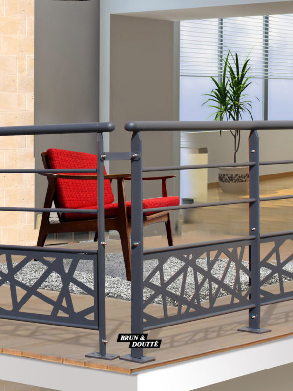 Rampes de Terrasses Size : 30cm S/écurit/é Fer Sorg/é Kit Garde-Corps Escalier Int/érieur Ext/érieur Fen/êtres Rampe Escalier Support Main Courante Balustrade Banister Handicap/és