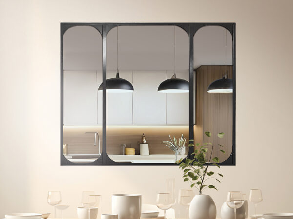 VERRIÈRE D’ATELIER Gamme ÉLÉGANCE Modèle BISTROT acier
