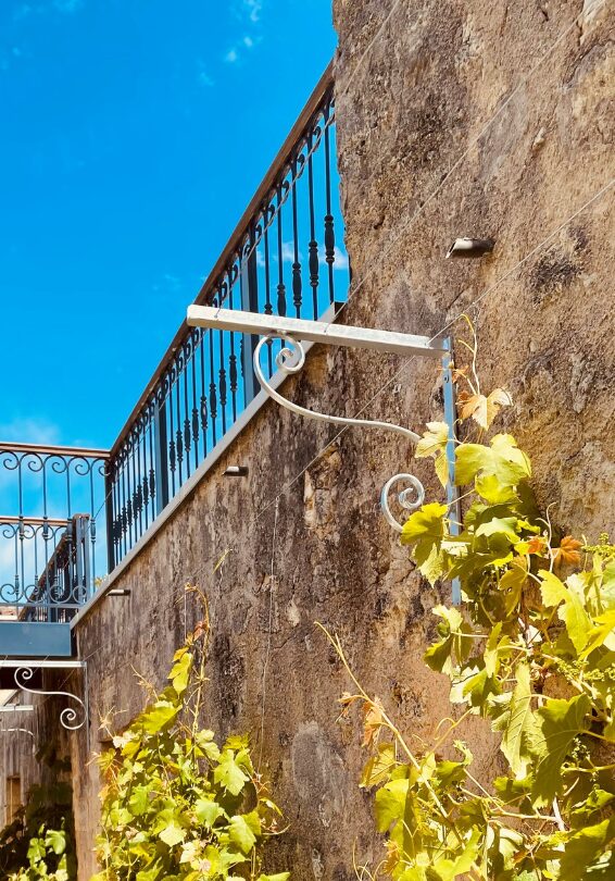 Support de treille acier galvanisé Support de treille acier galvanisé