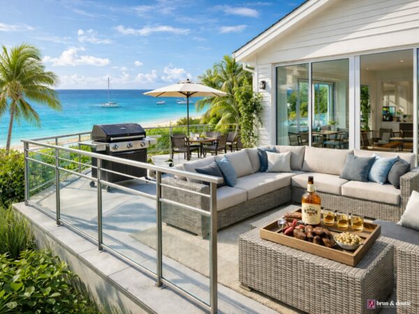 ST BARTH garde-corps acier